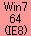 Win 7 Pro 64/IE8