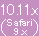 X10.11/Safari9.0.1