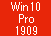 Win 10 Pro 64 Ver1909